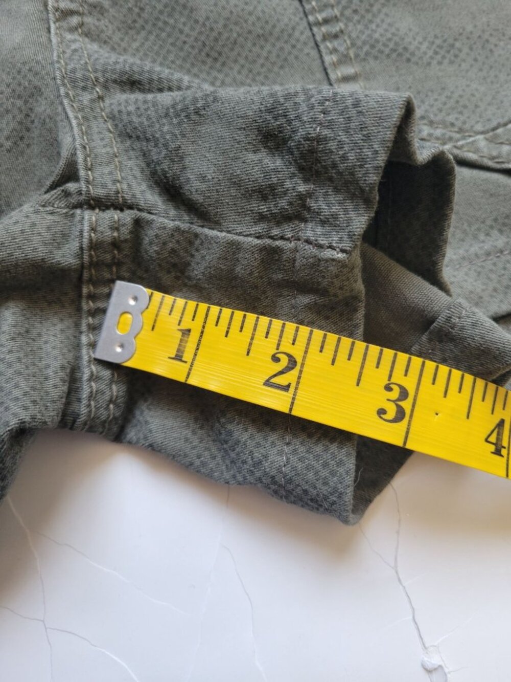 Nordstrom Suppliers 1 Black 1 Snake Green Pattern Shorts Size 8 Casual Versatile - Picture 6 of 8